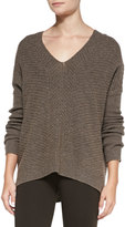 Thumbnail for your product : Vince Chevron Double V-Neck Sweater