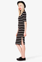 Thumbnail for your product : Forever 21 Striped Midi Dress