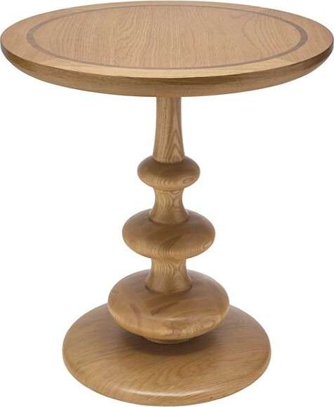 Surya Adour Side Table in Brown