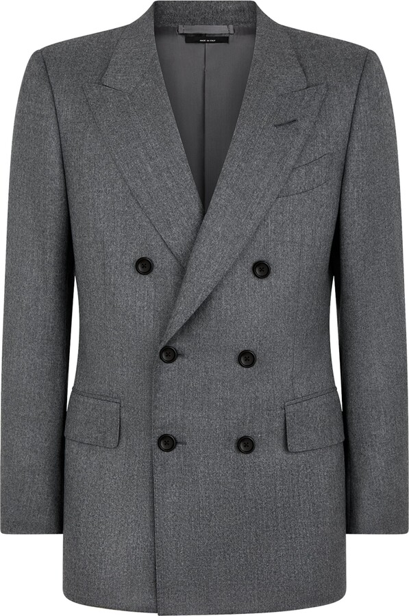 Tom Ford Virgin Wool Double-Breasted Blazer