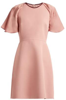 Roksanda Nia Crepe Mini Dress - Womens - Pink