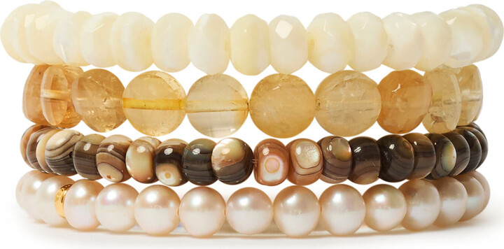 Chan Luu Dasha Set-of-Four Beaded Bracelets