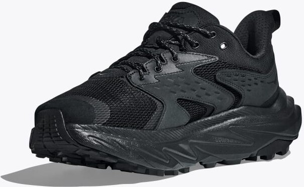 HOKA Men's Anacapa 2 Low GTX Shoes in Black/Black - Image 3