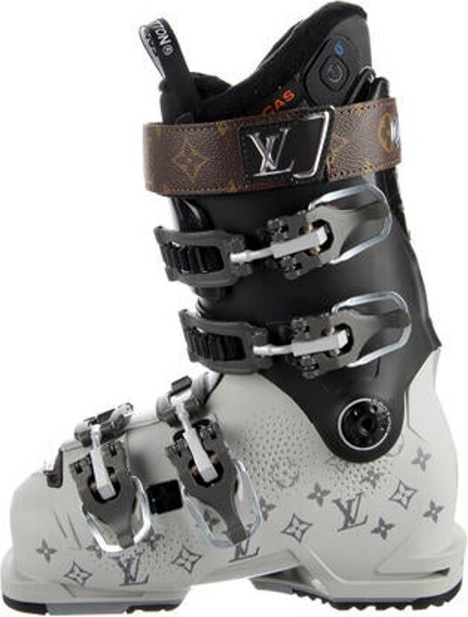 Louis Vuitton Slalom Ski Boots Monogram Combat Boots - ShopStyle