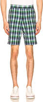 Thumbnail for your product : Thom Browne Mid Rise Madras Check Short