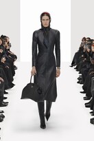 Thumbnail for your product : Balenciaga Leather midi dress