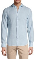 Thumbnail for your product : Hartford Sammy Slim-Fit Linen Shirt