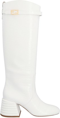 fendi white boots