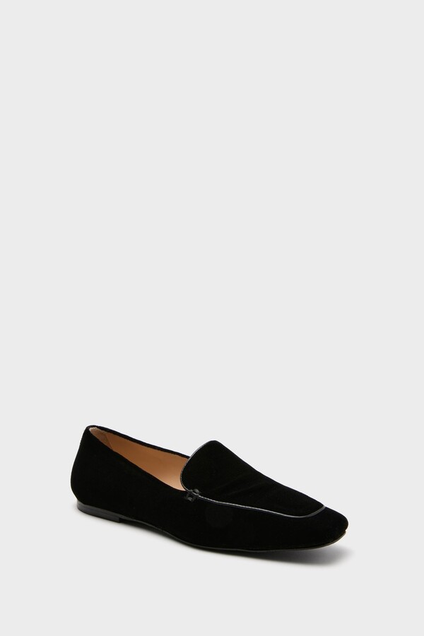 Tuckernuck Shoes Black Velvet Kam Loafers