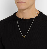 Thumbnail for your product : Bunney Sterling Silver And 18-Karat Gold Chain