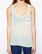 Thumbnail for your product : Vila Tank With Zip Pocket