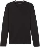 Thumbnail for your product : Banana Republic Double-Knit Long-Sleeve Crew