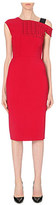 Thumbnail for your product : Roland Mouret Asymmentric stretch-crepe dress