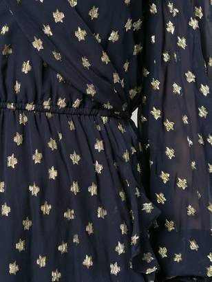 Caroline Constas embroidered star asymmetric dress