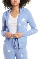 Thumbnail for your product : Kier & J Star Print Cashmere Hoodie