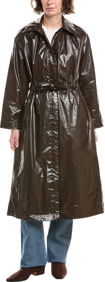 Jane Post Light Belted Raincoat