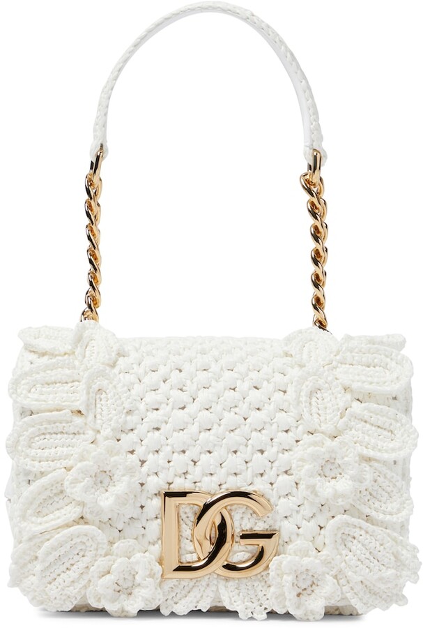 Dolce & Gabbana 3.5 Crochet Shoulder Bag - ShopStyle