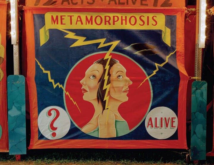 Jimmy & Dena Katz, Metamorphosis Banner, Pennsylvania; From World of Wonders - Color Photograph, 2006