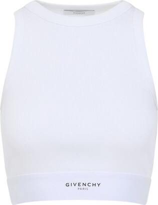 Givenchy Pastel Pink Cotton Crop-top - ShopStyle