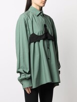 Thumbnail for your product : Barbara Bologna Oversized Stretch-Cotton Shirt