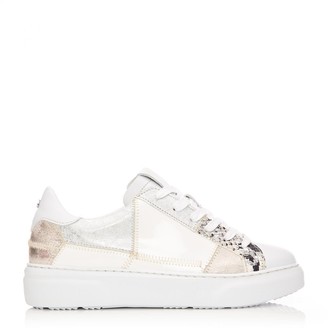 moda in pelle white trainers