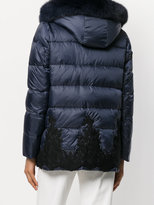 Thumbnail for your product : Blumarine embroidered padded jacket