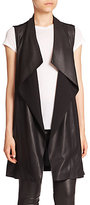 Thumbnail for your product : Vince Long Leather Vest