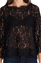 Thumbnail for your product : Joie Allover Lace Elvia C Top