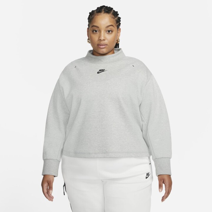 Nike Sportswear Tech Fleece Women's Turtleneck - ShopStyle Plus Size Tops