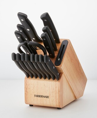 Farberware EdgeKeeper 16-Pc. Universal Cutlery Block Set