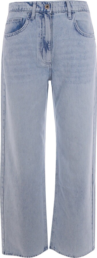 Patrizia Pepe Light Blue Wash Soft Fit Jeans
