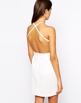 Thumbnail for your product : AQ AQ Kelly Mini Dress with Wrap Front