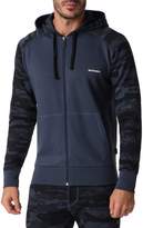 Thumbnail for your product : Diesel Umlt-Brianz Camo Full Zip Hoodie