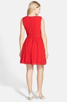 Thumbnail for your product : Way-In Embellished Cutout Collar Skater Dress (Juniors)