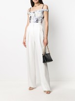 Thumbnail for your product : Sportmax Ovale cotton-twill trousers