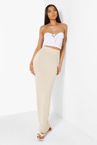 Thumbnail for your product : boohoo Tall Basic Maxi Skirt
