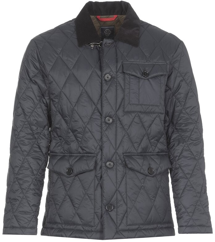 Fay Long Sleeved Quilted Jacket - ShopStyle