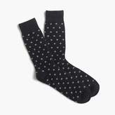 Thumbnail for your product : J.Crew Italian cashmere small dot socks