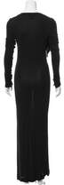 Thumbnail for your product : Jean Paul Gaultier Long Sleeve Maxi Dress