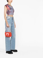 Thumbnail for your product : Versace Jeans Couture Baroque buckle shoulder bag