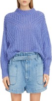 Thumbnail for your product : Isabel Marant Blouson Sleeve Mohair & Wool Blend Sweater