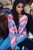 Thumbnail for your product : Wildfox Couture Desert Drive Lennon Sweater in Acid Pink