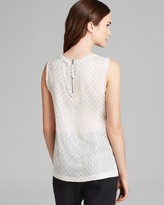 Thumbnail for your product : Marc by Marc Jacobs Top - Mini Diamond Crinkle Silk
