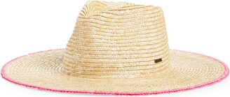 Brixton Joanna Festival Tipped Straw Hat