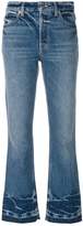 Helmut Lang cropped flared jeans 