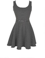 Thumbnail for your product : Delia's Striped Textured Skater
