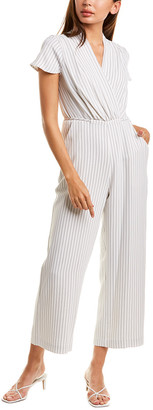 donna karan cold shoulder jumpsuit
