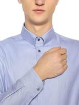 Thumbnail for your product : Giorgio Armani Cotton Shirt W/ Small Collar