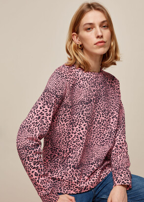 Wild Cat Printed Sweatshirt