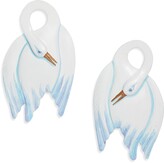 Thumbnail for your product : We Dream in Colour Night Garden Swan Earrings